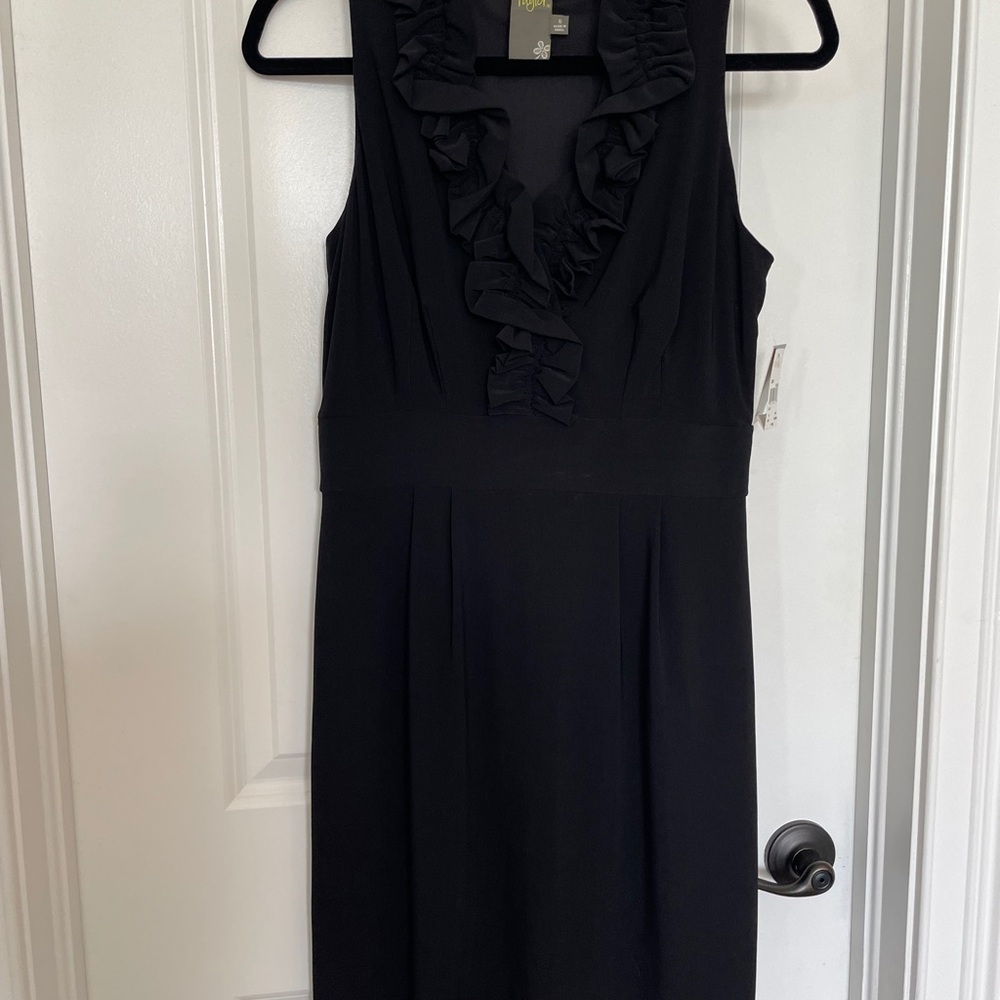 Elegant Black Sleeveless Dress